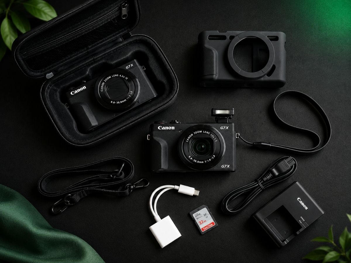Canon PowerShot G7 X Mark III, the actual rental camera